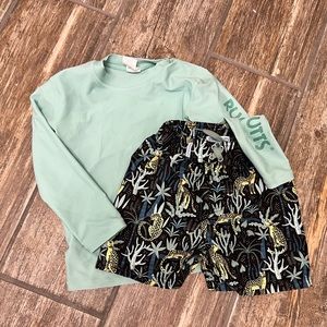 Ruggedbutts long sleeve rash guard, 3T